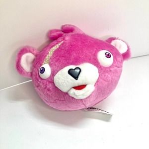 Fortnite Bear Cuddle Team Leader Pink Plush Russ Epic Games  2019 Stuffed Animal